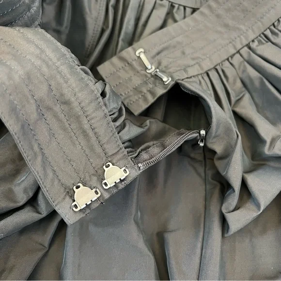 NWOT All Saints Brown Italian Wool Skirt with POCKETS! - Picture 8 of 10